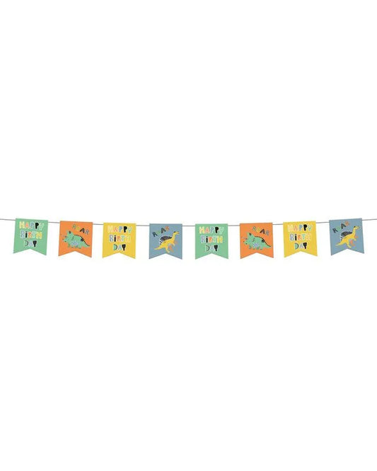 Dino Roars Paper Bunting (1 pack - 6m)